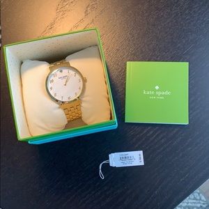 Kate Spade Monterey Mother of Pearl Gold Watch